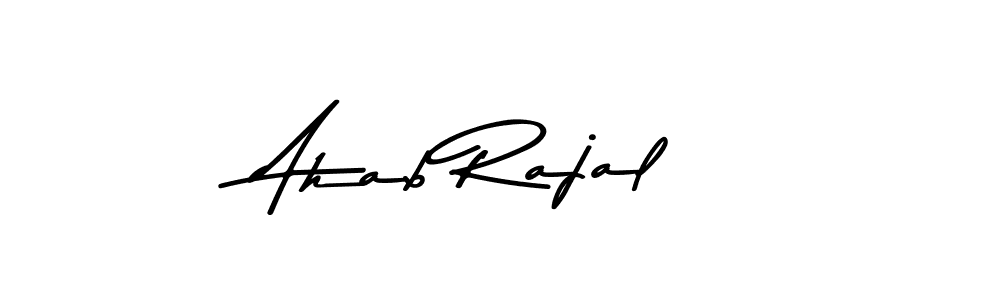 Asem Kandis PERSONAL USE is a professional signature style that is perfect for those who want to add a touch of class to their signature. It is also a great choice for those who want to make their signature more unique. Get Ahab Rajal name to fancy signature for free. Ahab Rajal signature style 9 images and pictures png