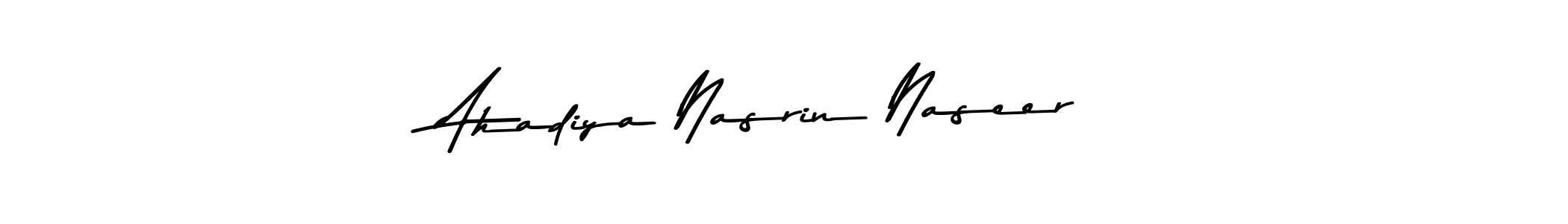 How to make Ahadiya Nasrin Naseer signature? Asem Kandis PERSONAL USE is a professional autograph style. Create handwritten signature for Ahadiya Nasrin Naseer name. Ahadiya Nasrin Naseer signature style 9 images and pictures png