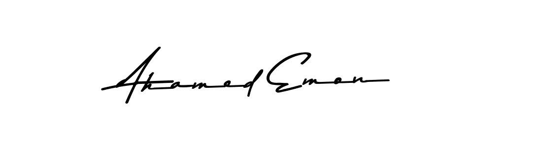 Ahamed Emon stylish signature style. Best Handwritten Sign (Asem Kandis PERSONAL USE) for my name. Handwritten Signature Collection Ideas for my name Ahamed Emon. Ahamed Emon signature style 9 images and pictures png
