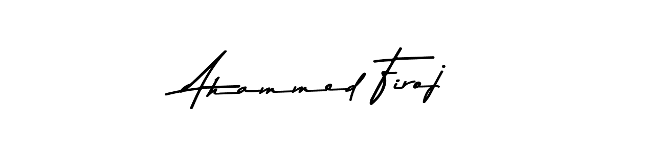 Asem Kandis PERSONAL USE is a professional signature style that is perfect for those who want to add a touch of class to their signature. It is also a great choice for those who want to make their signature more unique. Get Ahammed Firoj name to fancy signature for free. Ahammed Firoj signature style 9 images and pictures png
