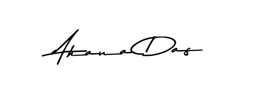 Asem Kandis PERSONAL USE is a professional signature style that is perfect for those who want to add a touch of class to their signature. It is also a great choice for those who want to make their signature more unique. Get Ahana Das name to fancy signature for free. Ahana Das signature style 9 images and pictures png
