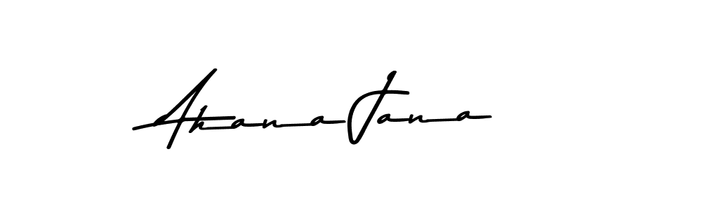 The best way (Asem Kandis PERSONAL USE) to make a short signature is to pick only two or three words in your name. The name Ahana Jana include a total of six letters. For converting this name. Ahana Jana signature style 9 images and pictures png