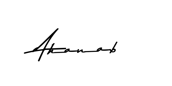 Make a beautiful signature design for name Ahanab. Use this online signature maker to create a handwritten signature for free. Ahanab signature style 9 images and pictures png