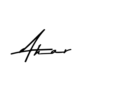 Use a signature maker to create a handwritten signature online. With this signature software, you can design (Asem Kandis PERSONAL USE) your own signature for name Ahar. Ahar signature style 9 images and pictures png