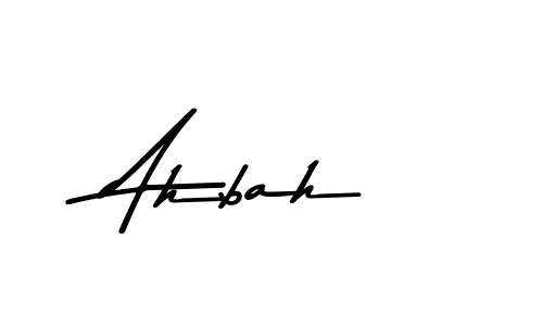 How to make Ahbah signature? Asem Kandis PERSONAL USE is a professional autograph style. Create handwritten signature for Ahbah name. Ahbah signature style 9 images and pictures png