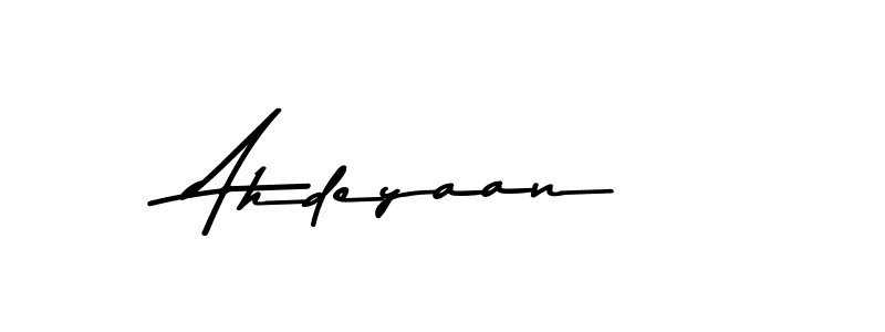 Similarly Asem Kandis PERSONAL USE is the best handwritten signature design. Signature creator online .You can use it as an online autograph creator for name Ahdeyaan. Ahdeyaan signature style 9 images and pictures png