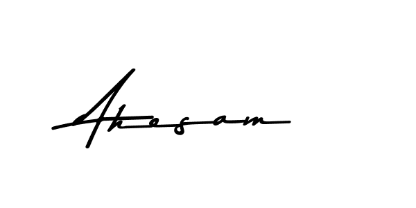 Ahesam stylish signature style. Best Handwritten Sign (Asem Kandis PERSONAL USE) for my name. Handwritten Signature Collection Ideas for my name Ahesam. Ahesam signature style 9 images and pictures png
