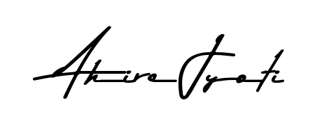 Generate high-definition signature styles for Ahire Jyoti. The Asem Kandis PERSONAL USE typeface ensures crisp legibility and sophisticated design. Ahire Jyoti signature style 9 images and pictures png