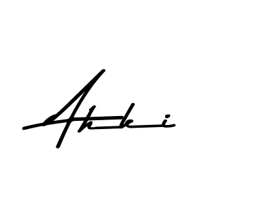 Use a signature maker to create a handwritten signature online. With this signature software, you can design (Asem Kandis PERSONAL USE) your own signature for name Ahki. Ahki signature style 9 images and pictures png