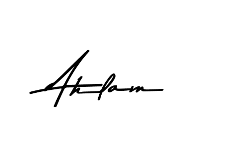 The best way (Asem Kandis PERSONAL USE) to make a short signature is to pick only two or three words in your name. The name Ahlam include a total of six letters. For converting this name. Ahlam signature style 9 images and pictures png