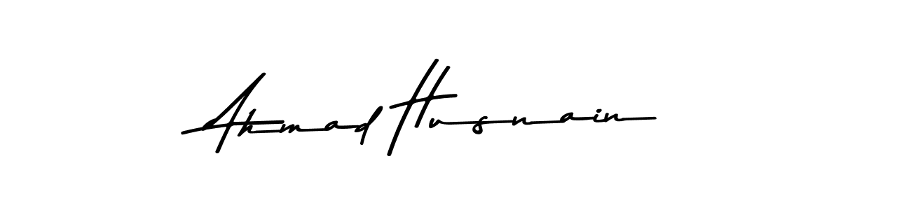 The best way (Asem Kandis PERSONAL USE) to make a short signature is to pick only two or three words in your name. The name Ahmad Husnain include a total of six letters. For converting this name. Ahmad Husnain signature style 9 images and pictures png