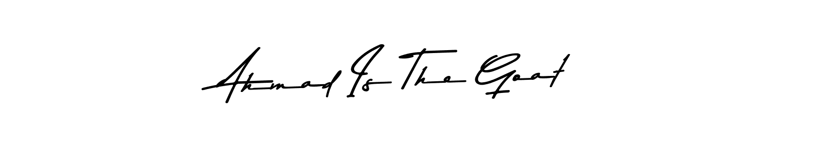 How to make Ahmad Is The Goat signature? Asem Kandis PERSONAL USE is a professional autograph style. Create handwritten signature for Ahmad Is The Goat name. Ahmad Is The Goat signature style 9 images and pictures png