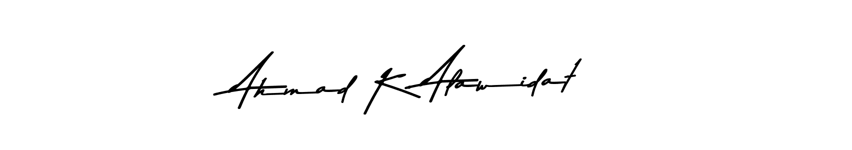 if you are searching for the best signature style for your name Ahmad K. Alawidat. so please give up your signature search. here we have designed multiple signature styles  using Asem Kandis PERSONAL USE. Ahmad K. Alawidat signature style 9 images and pictures png