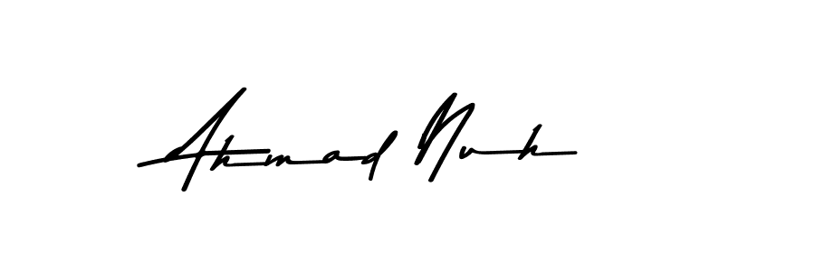Make a short Ahmad Nuh signature style. Manage your documents anywhere anytime using Asem Kandis PERSONAL USE. Create and add eSignatures, submit forms, share and send files easily. Ahmad Nuh signature style 9 images and pictures png