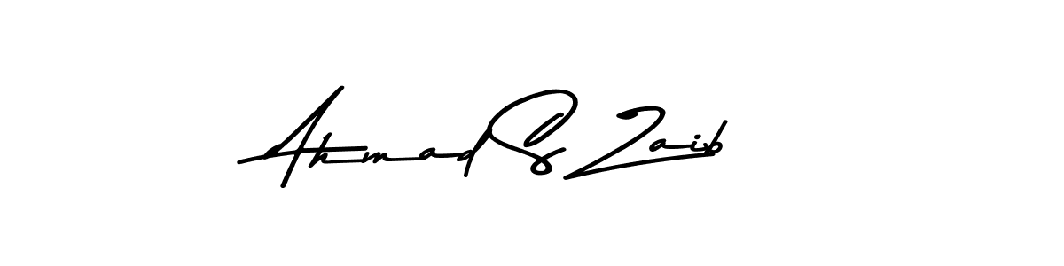 Make a beautiful signature design for name Ahmad S Zaib. Use this online signature maker to create a handwritten signature for free. Ahmad S Zaib signature style 9 images and pictures png