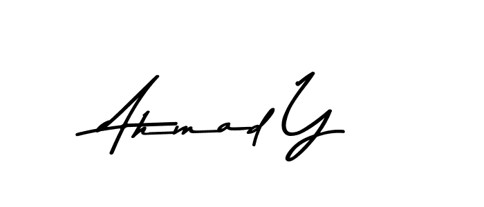 if you are searching for the best signature style for your name Ahmad Y. so please give up your signature search. here we have designed multiple signature styles  using Asem Kandis PERSONAL USE. Ahmad Y signature style 9 images and pictures png