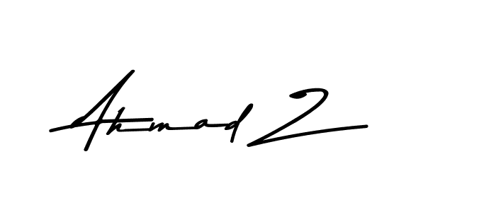 How to make Ahmad Z signature? Asem Kandis PERSONAL USE is a professional autograph style. Create handwritten signature for Ahmad Z name. Ahmad Z signature style 9 images and pictures png