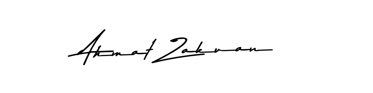 How to make Ahmat Zakuan signature? Asem Kandis PERSONAL USE is a professional autograph style. Create handwritten signature for Ahmat Zakuan name. Ahmat Zakuan signature style 9 images and pictures png