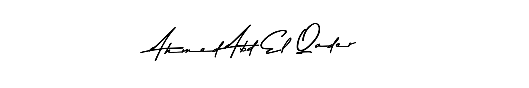 Ahmed Abd El Qader stylish signature style. Best Handwritten Sign (Asem Kandis PERSONAL USE) for my name. Handwritten Signature Collection Ideas for my name Ahmed Abd El Qader. Ahmed Abd El Qader signature style 9 images and pictures png