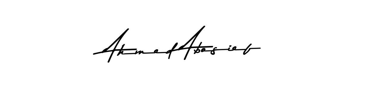 Ahmed Abosief stylish signature style. Best Handwritten Sign (Asem Kandis PERSONAL USE) for my name. Handwritten Signature Collection Ideas for my name Ahmed Abosief. Ahmed Abosief signature style 9 images and pictures png