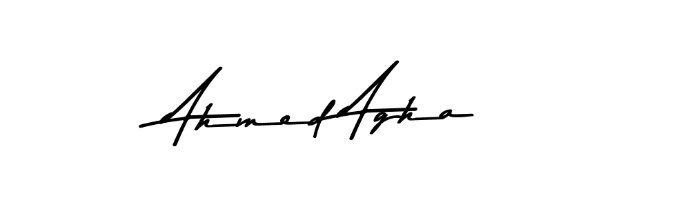 Similarly Asem Kandis PERSONAL USE is the best handwritten signature design. Signature creator online .You can use it as an online autograph creator for name Ahmed Agha. Ahmed Agha signature style 9 images and pictures png