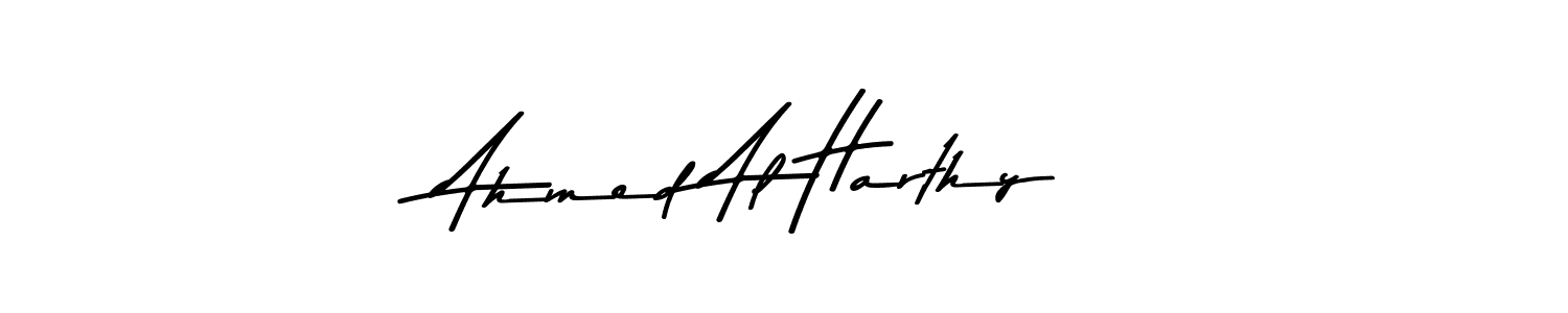 This is the best signature style for the Ahmed Al Harthy name. Also you like these signature font (Asem Kandis PERSONAL USE). Mix name signature. Ahmed Al Harthy signature style 9 images and pictures png