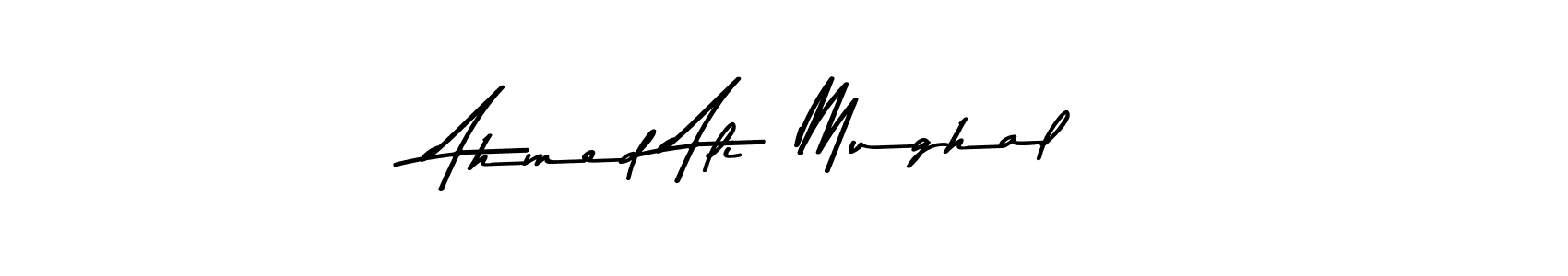 The best way (Asem Kandis PERSONAL USE) to make a short signature is to pick only two or three words in your name. The name Ahmed Ali  Mughal include a total of six letters. For converting this name. Ahmed Ali  Mughal signature style 9 images and pictures png