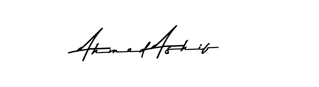 Design your own signature with our free online signature maker. With this signature software, you can create a handwritten (Asem Kandis PERSONAL USE) signature for name Ahmed Ashif. Ahmed Ashif signature style 9 images and pictures png