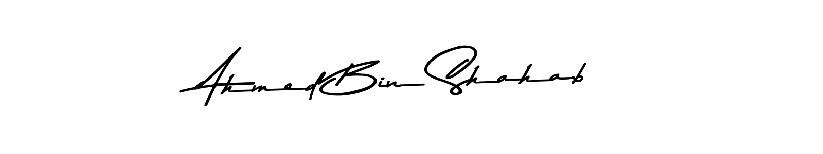 Ahmed Bin Shahab stylish signature style. Best Handwritten Sign (Asem Kandis PERSONAL USE) for my name. Handwritten Signature Collection Ideas for my name Ahmed Bin Shahab. Ahmed Bin Shahab signature style 9 images and pictures png