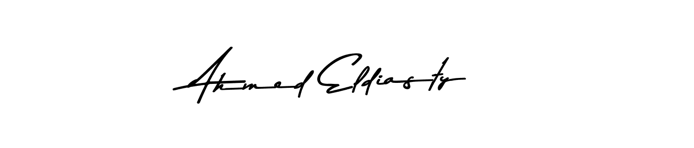 if you are searching for the best signature style for your name Ahmed Eldiasty. so please give up your signature search. here we have designed multiple signature styles  using Asem Kandis PERSONAL USE. Ahmed Eldiasty signature style 9 images and pictures png