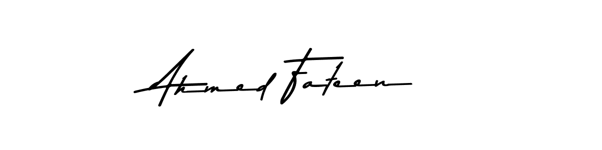 Also You can easily find your signature by using the search form. We will create Ahmed Fateen name handwritten signature images for you free of cost using Asem Kandis PERSONAL USE sign style. Ahmed Fateen signature style 9 images and pictures png