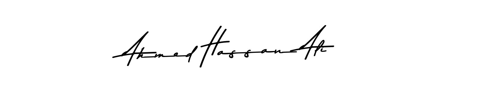 Ahmed Hassan Ali stylish signature style. Best Handwritten Sign (Asem Kandis PERSONAL USE) for my name. Handwritten Signature Collection Ideas for my name Ahmed Hassan Ali. Ahmed Hassan Ali signature style 9 images and pictures png