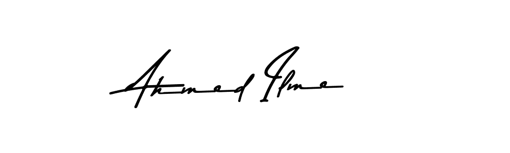 Make a beautiful signature design for name Ahmed Ilme. With this signature (Asem Kandis PERSONAL USE) style, you can create a handwritten signature for free. Ahmed Ilme signature style 9 images and pictures png