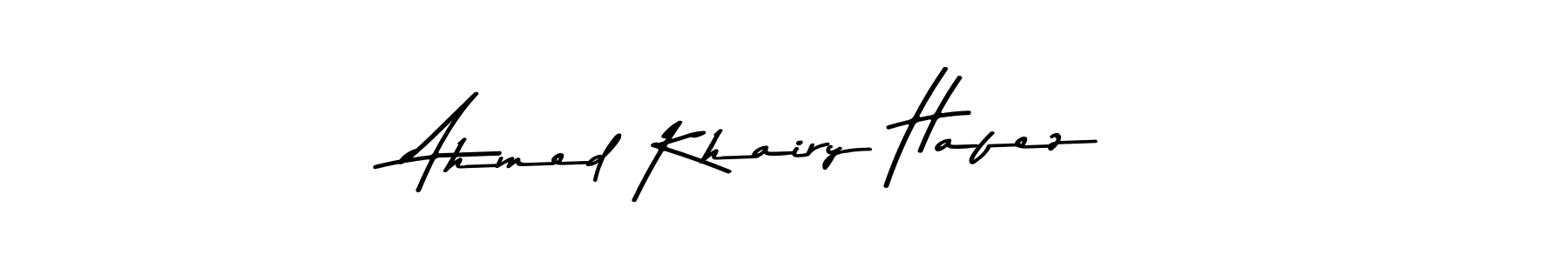 Make a beautiful signature design for name Ahmed Khairy Hafez. With this signature (Asem Kandis PERSONAL USE) style, you can create a handwritten signature for free. Ahmed Khairy Hafez signature style 9 images and pictures png