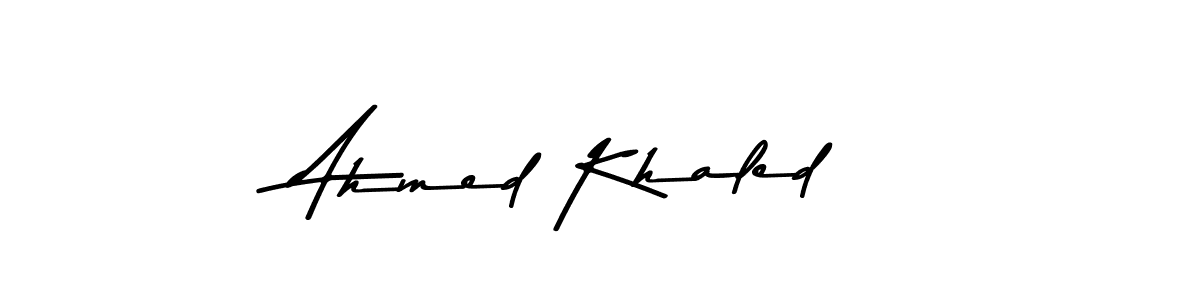 Create a beautiful signature design for name Ahmed Khaled. With this signature (Asem Kandis PERSONAL USE) fonts, you can make a handwritten signature for free. Ahmed Khaled signature style 9 images and pictures png