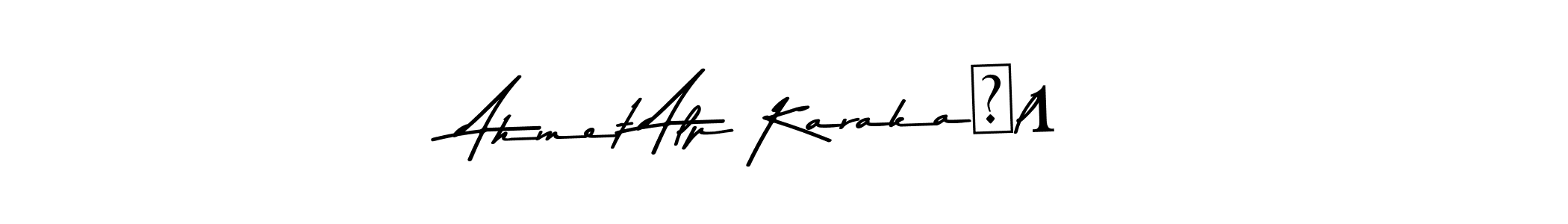 Use a signature maker to create a handwritten signature online. With this signature software, you can design (Asem Kandis PERSONAL USE) your own signature for name Ahmet Alp Karakaşlı. Ahmet Alp Karakaşlı signature style 9 images and pictures png