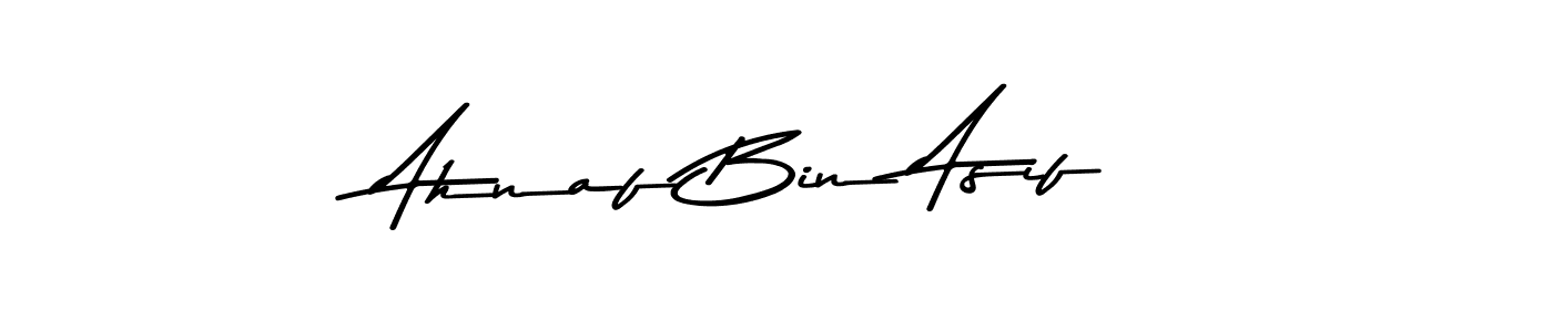Create a beautiful signature design for name Ahnaf Bin Asif. With this signature (Asem Kandis PERSONAL USE) fonts, you can make a handwritten signature for free. Ahnaf Bin Asif signature style 9 images and pictures png