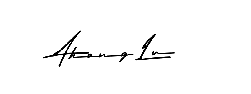 Asem Kandis PERSONAL USE is a professional signature style that is perfect for those who want to add a touch of class to their signature. It is also a great choice for those who want to make their signature more unique. Get Ahong Lu name to fancy signature for free. Ahong Lu signature style 9 images and pictures png