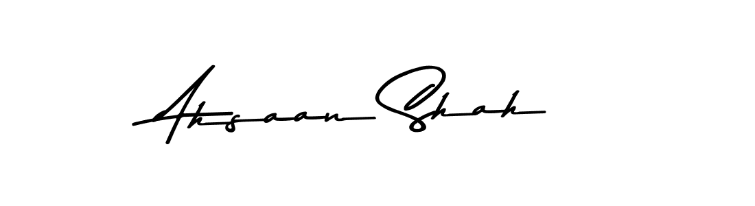 Make a beautiful signature design for name Ahsaan Shah. With this signature (Asem Kandis PERSONAL USE) style, you can create a handwritten signature for free. Ahsaan Shah signature style 9 images and pictures png