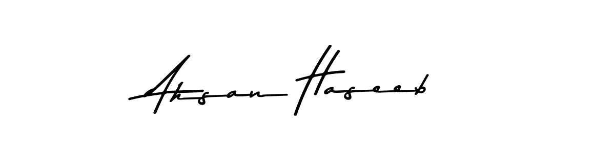 Also You can easily find your signature by using the search form. We will create Ahsan Haseeb name handwritten signature images for you free of cost using Asem Kandis PERSONAL USE sign style. Ahsan Haseeb signature style 9 images and pictures png