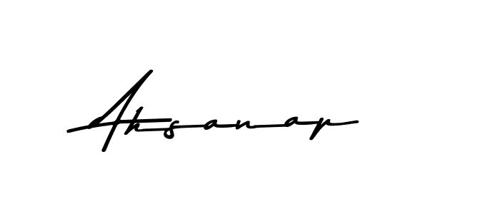 Make a beautiful signature design for name Ahsanap. With this signature (Asem Kandis PERSONAL USE) style, you can create a handwritten signature for free. Ahsanap signature style 9 images and pictures png