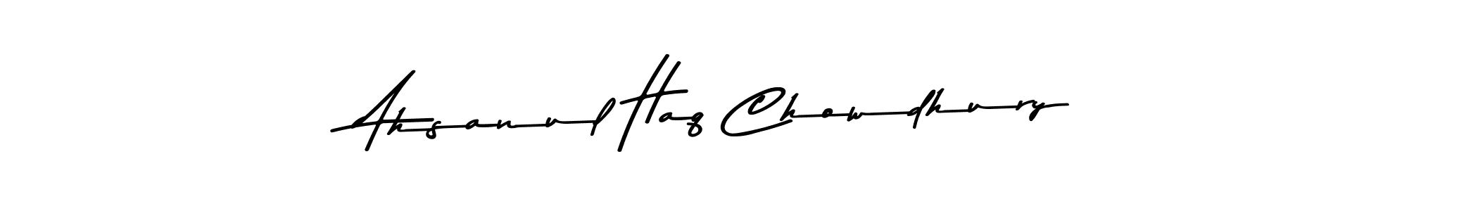 Ahsanul Haq Chowdhury stylish signature style. Best Handwritten Sign (Asem Kandis PERSONAL USE) for my name. Handwritten Signature Collection Ideas for my name Ahsanul Haq Chowdhury. Ahsanul Haq Chowdhury signature style 9 images and pictures png