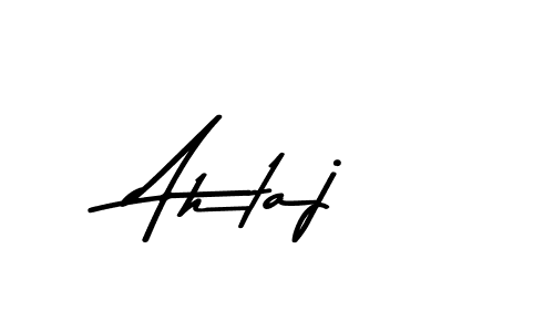 Ahtaj stylish signature style. Best Handwritten Sign (Asem Kandis PERSONAL USE) for my name. Handwritten Signature Collection Ideas for my name Ahtaj. Ahtaj signature style 9 images and pictures png