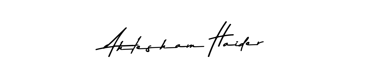 How to make Ahtesham Haider signature? Asem Kandis PERSONAL USE is a professional autograph style. Create handwritten signature for Ahtesham Haider name. Ahtesham Haider signature style 9 images and pictures png