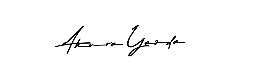 Make a beautiful signature design for name Ahura Yazda. Use this online signature maker to create a handwritten signature for free. Ahura Yazda signature style 9 images and pictures png