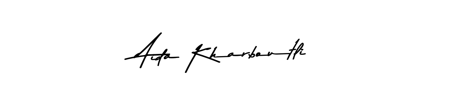 Also You can easily find your signature by using the search form. We will create Aida Kharboutli name handwritten signature images for you free of cost using Asem Kandis PERSONAL USE sign style. Aida Kharboutli signature style 9 images and pictures png