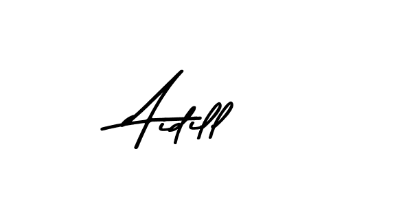 Aidill stylish signature style. Best Handwritten Sign (Asem Kandis PERSONAL USE) for my name. Handwritten Signature Collection Ideas for my name Aidill. Aidill signature style 9 images and pictures png