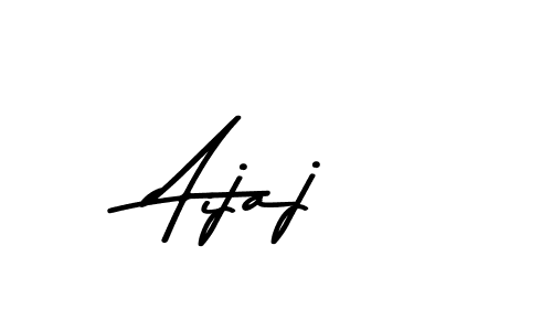 Create a beautiful signature design for name Aijaj. With this signature (Asem Kandis PERSONAL USE) fonts, you can make a handwritten signature for free. Aijaj signature style 9 images and pictures png