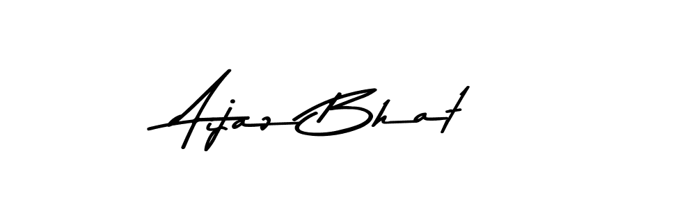 Make a beautiful signature design for name Aijaz Bhat. With this signature (Asem Kandis PERSONAL USE) style, you can create a handwritten signature for free. Aijaz Bhat signature style 9 images and pictures png