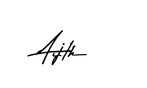 Asem Kandis PERSONAL USE is a professional signature style that is perfect for those who want to add a touch of class to their signature. It is also a great choice for those who want to make their signature more unique. Get Aijth name to fancy signature for free. Aijth signature style 9 images and pictures png